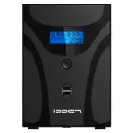 Источник бесперебойного питания Ippon Smart Power Pro II Euro 1200 720Вт 1200ВА черный