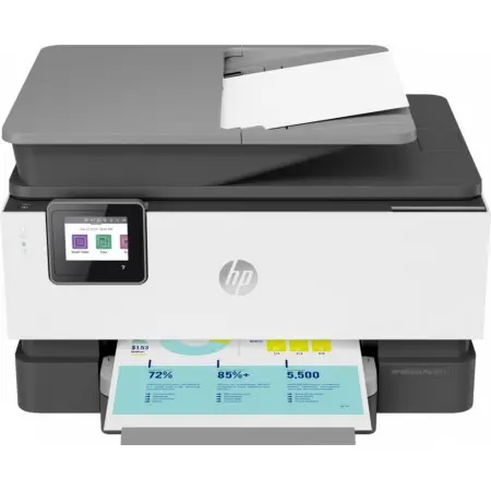 МФУ струйный HP Officejet Pro 9013 AiO (1KR49B) A4 Duplex WiFi белый