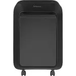 Шредер Fellowes PowerShred LX211 черный (секр.P-5) перекрестный 15лист. 23лтр. скрепки скобы пл.карты