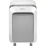 Шредер Fellowes PowerShred LX211 белый (секр.P-5) перекрестный 15лист. 23лтр. скрепки скобы пл.карты