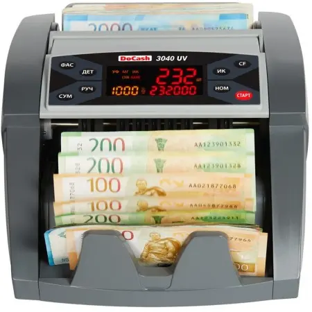 Счетчик банкнот DoCash 3040 UV 6884 рубли