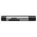 Устройство чтения карт памяти USB 2.0/Type C Digma CR-СU2520-G серый