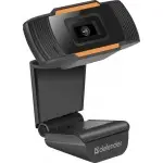 Камера Web Defender G-Lens 2579 черный 2Mpix (1280x720) USB2.0 с микрофоном