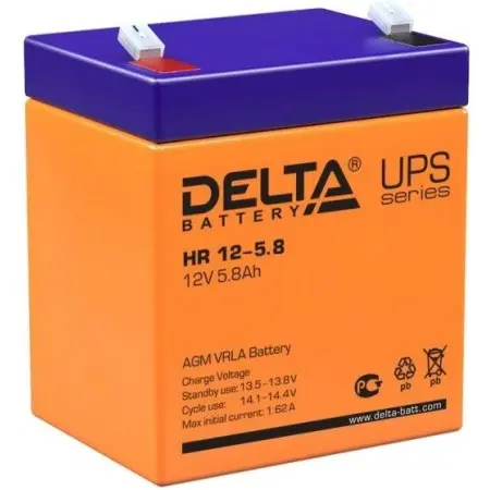 Батарея для ИБП Delta HR 12-5.8 12В 5.8Ач