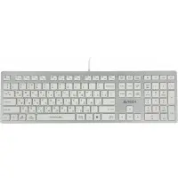 Клавиатура A4Tech Fstyler FX50 белый USB slim Multimedia (FX50 WHITE)