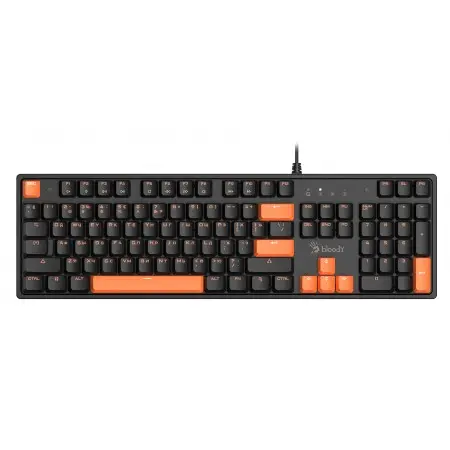 Клавиатура A4Tech Bloody S510 механическая черный USB for gamer (S510 BLACK BLMS RED)