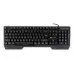Клавиатура Оклик 709G черный USB for gamer LED (1788144)