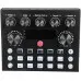 Микрофон проводной Оклик SM-600G 2.5м черный