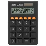 Калькулятор карманный Deli EM130D-GREY темно-серый 12-разр.
