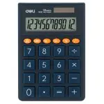 Калькулятор карманный Deli EM130BLUE синий 12-разр.