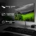 Монитор Digma 23.8" Progress 24P402F черный IPS LED 5ms 16:9 HDMI M/M матовая 250cd 178гр/178гр 1920x1080 100Hz G-Sync DP FHD 3.0кг