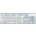 Клавиатура A4Tech Fstyler FS100 Neon механическая синий/белый USB for gamer LED (FS100)