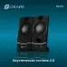 Колонки Оклик OK-118 2.0 черный 4Вт