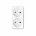 Сетевой разветвитель Buro BU-PS2-W (2 розетки) белый (пакет ПЭ)