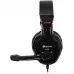Наушники с микрофоном Оклик HS-L320G Phoenix черный/красный 1.9м мониторные оголовье (359482)