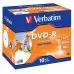 Диск DVD-R Verbatim 4.7Gb 16x Jewel case (10шт) Printable (43521)