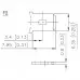 Батарея для ИБП CSB GPL1272 F2 FR 12В 7.2Ач