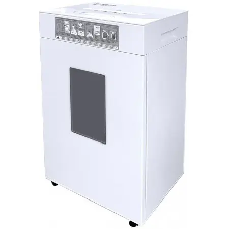 Шредер Office Kit ZeroDust s209 2x10 белый (секр.P-5) фрагменты 12лист. 42.5лтр. пл.карты