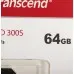 Флеш карта microSDXC 64GB Transcend TS64GUSD300S-A + adapter