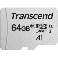 Флеш карта microSDXC 64GB Transcend TS64GUSD300S w/o adapter