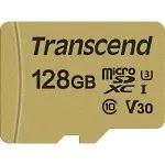 Флеш карта microSDXC 128GB Transcend TS128GUSD500S 500S w/o adapter