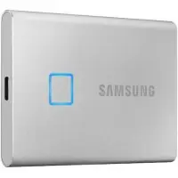 Накопитель SSD Samsung USB-C 500Gb MU-PC500S/WW T7 Touch 1.8" серый