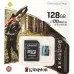 Флеш карта microSDXC 128GB Kingston SDCG3/128GB Canvas Go! Plus + adapter