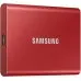 Накопитель SSD Samsung USB-C 500Gb MU-PC500R/WW T7 1.8" красный