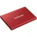 Накопитель SSD Samsung USB-C 500Gb MU-PC500R/WW T7 1.8" красный