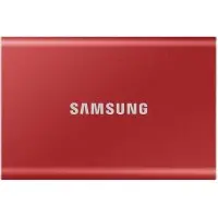 Накопитель SSD Samsung USB-C 2Tb MU-PC2T0R/WW T7 1.8" красный