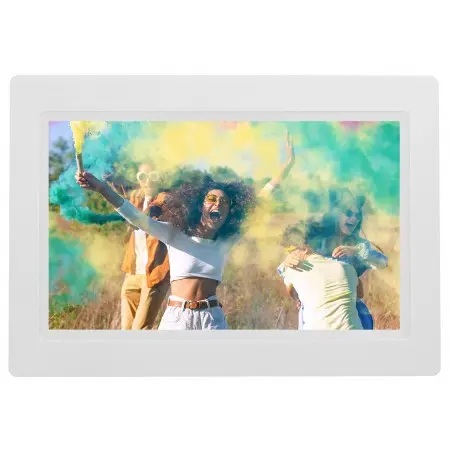 Фоторамка Digma 9" PF-932 IPS 1024x600 белый пластик ПДУ Видео