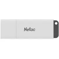 Флеш Диск Netac 64Gb U185 NT03U185N-064G-20WH USB2.0 белый