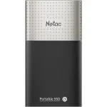 Накопитель SSD Netac USB-C 250Gb NT01Z9-250G-32BK Z9 1.8" черный