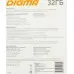 Флеш карта microSDHC 32GB Digma CARD10 V10 + adapter