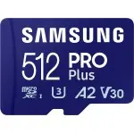 Флеш карта microSDXC 512GB Samsung MB-MD512SA Pro PLUS V30 + adapter