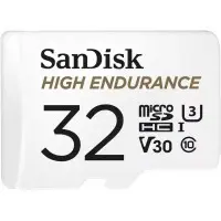 Флеш карта microSDHC 32GB Sandisk SDSQQNR-032G-GN6IA High Endurance V30 + adapter