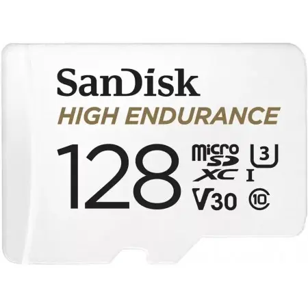 Флеш карта microSDXC 128GB Sandisk SDSQQNR-128G-GN6IA High Endurance V30 + adapter