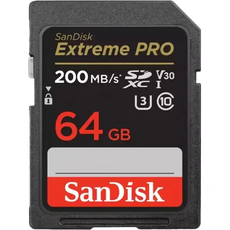 Флеш карта SDXC 64GB Sandisk SDSDXXU-064G-GN4IN Extreme Pro w/o adapter