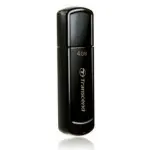 Флеш Диск Transcend 4Gb Jetflash 350 TS4GJF350 USB2.0 черный