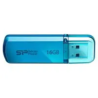 Флеш Диск Silicon Power 16Gb Helios 101 SP016GBUF2101V1B USB2.0 синий