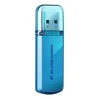 Флеш Диск Silicon Power 32Gb Helios 101 SP032GBUF2101V1B USB2.0 синий