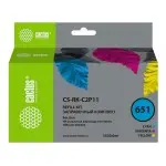 Заправочный набор Cactus CS-RK-C2P11 №651 голубой/пурпурный/желтый 3x30мл для HP DJ 5575/5645
