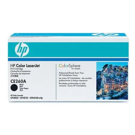 Картридж лазерный HP 647A CE260A черный (8500стр.) для HP CLJ CP4525
