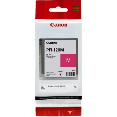Картридж струйный Canon PFI-120M 2887C001 пурпурный (130мл) для Canon imagePROGRAF TM-200/205