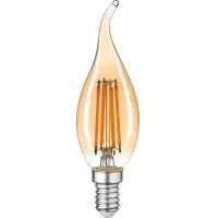 Лампа филам. Thomson Filament TH-B2117 5Вт цок.:E14 свеча 220B 2400K св.свеч.бел.теп. Tail Candle (упак.:1шт)