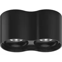 Светильник Gauss Overhead HD033 потолоч. 24Вт 3000K цв.св.:белый теплый черный