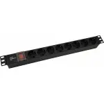 Блок распределения питания NTSS NTSS-PDU-DA1016 гор.размещ. 8xSchuko базовые 10A C14