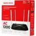 Роутер беспроводной Mercusys AC12 AC1200 10/100BASE-TX черный