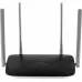 Роутер беспроводной Mercusys AC12 AC1200 10/100BASE-TX черный