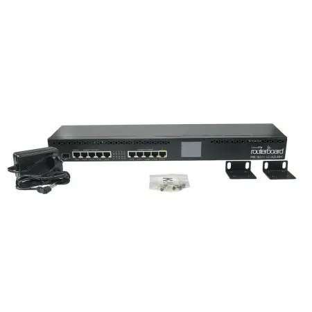 Роутер MikroTik RB3011UIAS-RM 10/100/1000BASE-TX/SFP черный